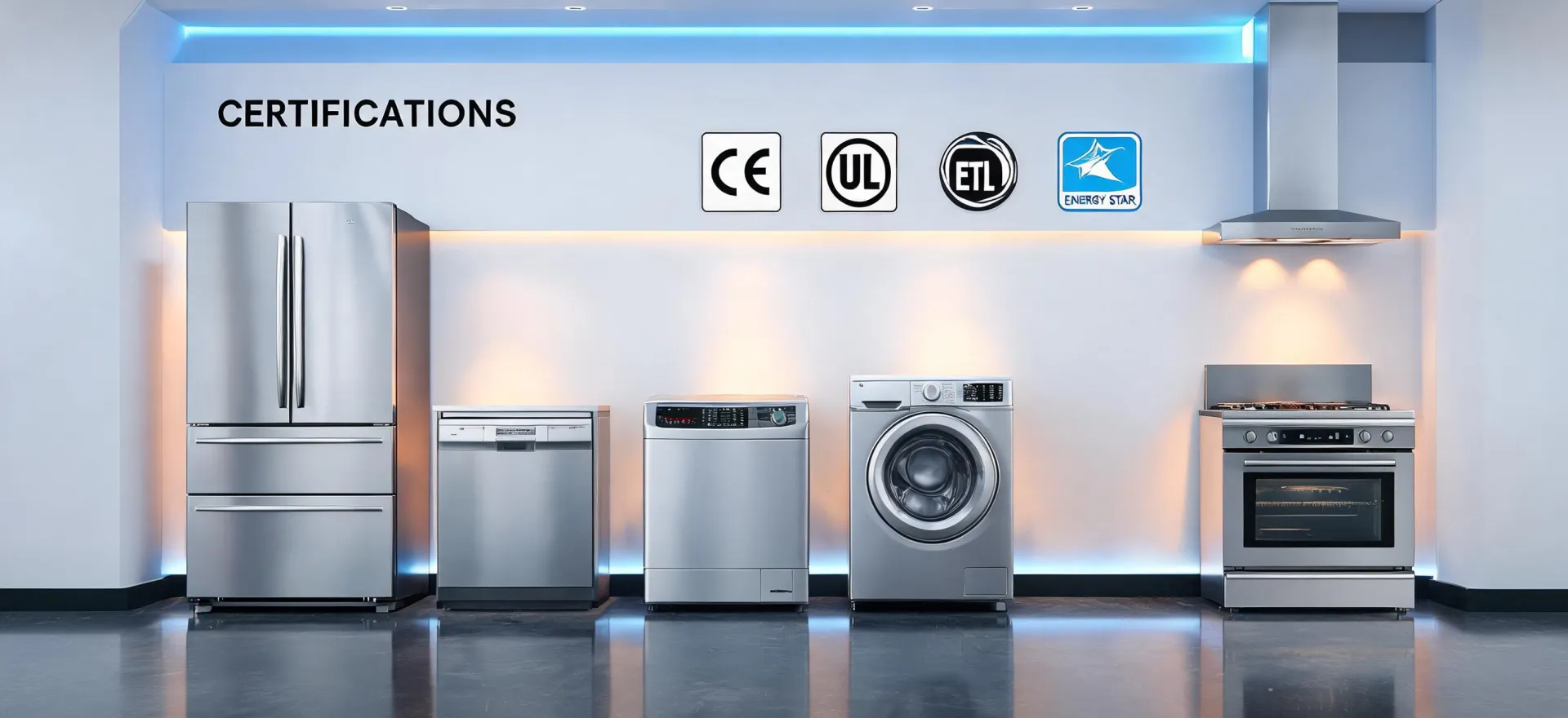 Refrigerator dishwasher and laundry SKU lineup